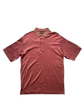 Bobby Jones Polo, Red, Size Large